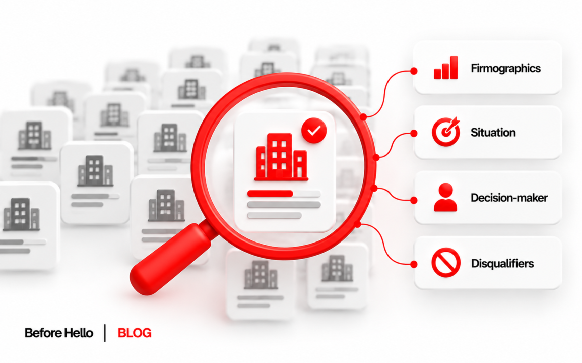 How to Define Your Ideal Customer Profile Before Running Any Outbound Campaign