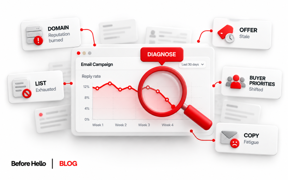 Why Your Outbound Email Campaign Stopped Working (And How to Fix It)