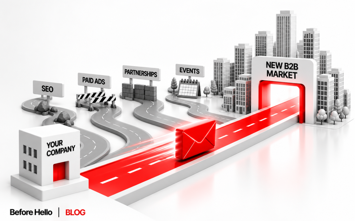 Why Outbound Email Is the Fastest Way to Enter a New B2B Market